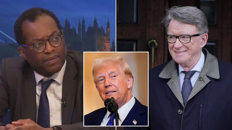 Kwasi Kwarteng, Donald Trump, Peter Mandelson