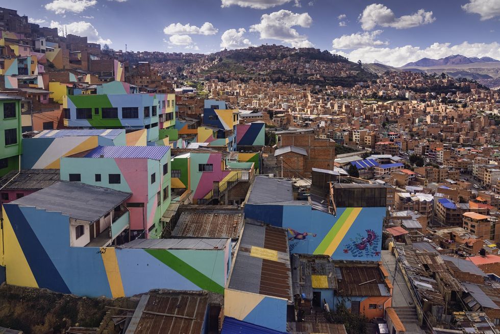 La Paz, Bolivia skyline