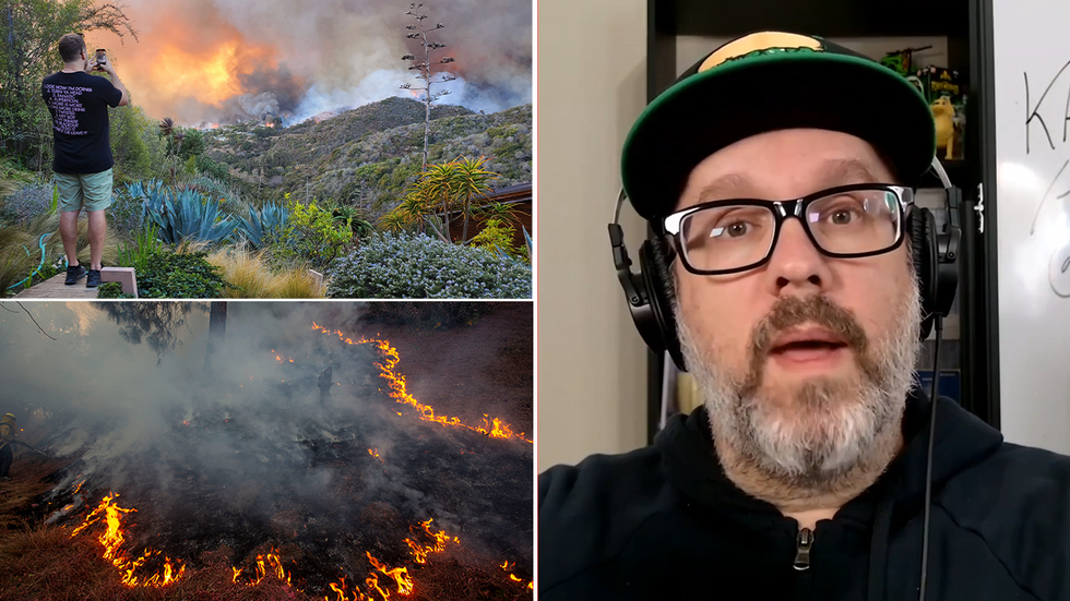 LA wildfires and Tim Young