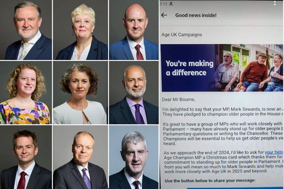 Labour MPs exposed for 'charity-washing' after taking on AgeUK posts before axing Winter Fuel Payments