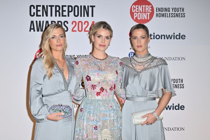 Lady Amelia Spencer, Lady Kitty Spencer and Lady Eliza Spencer