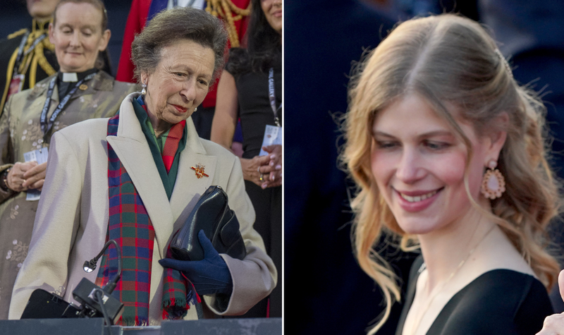 Lady Louise Windsor spotted performing new role as she greets Princess Anne