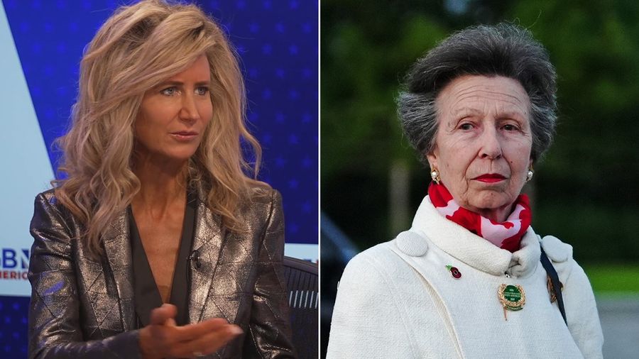 Lady Victoria Hervey and Princess Anne