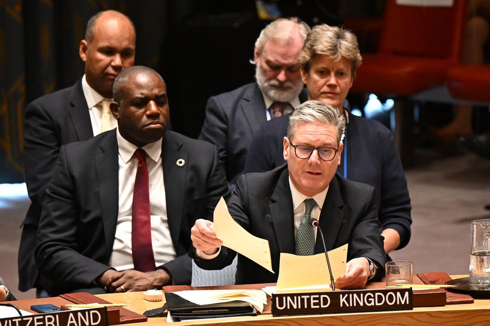 Lammy and Starmer at UN