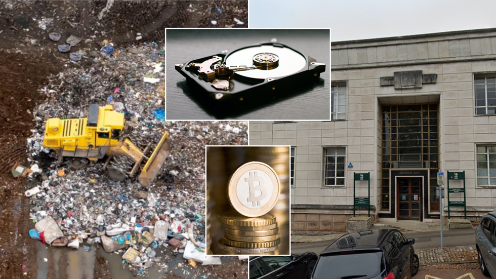 Landfill/Hard drive/Bitcoin/Newport City Council