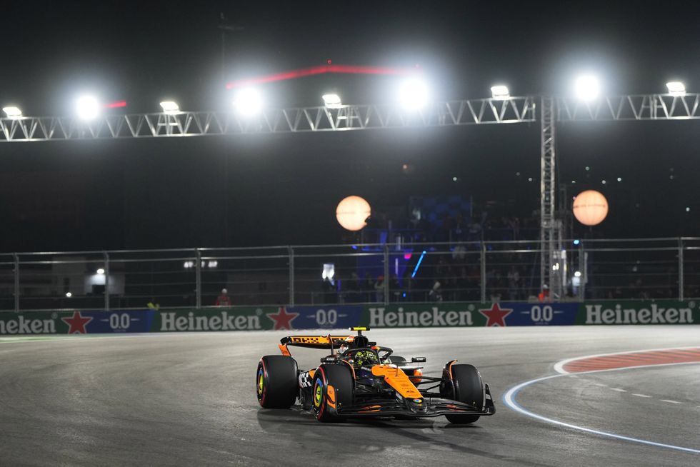 Lando Norris Las Vegas Grand Prix