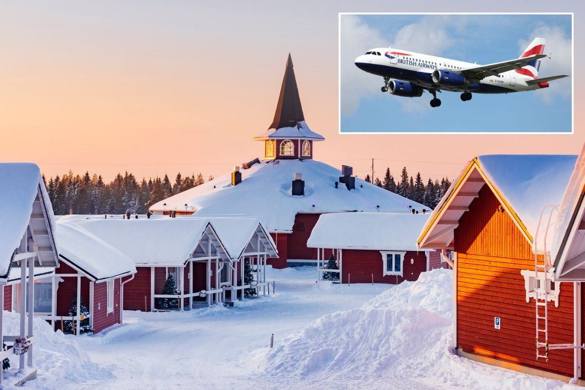 Lapland / British Airways plane
