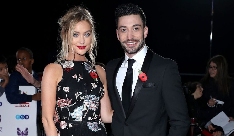 Laura Whitmore and Giovanni Pernice