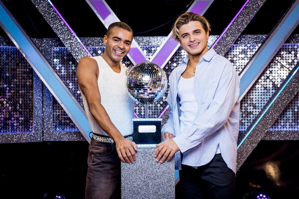 Layton WIlliams and Nikita Kuzmin