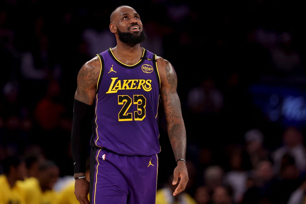 LeBron James has denied allegations he pushed for Anthony Davis to be traded