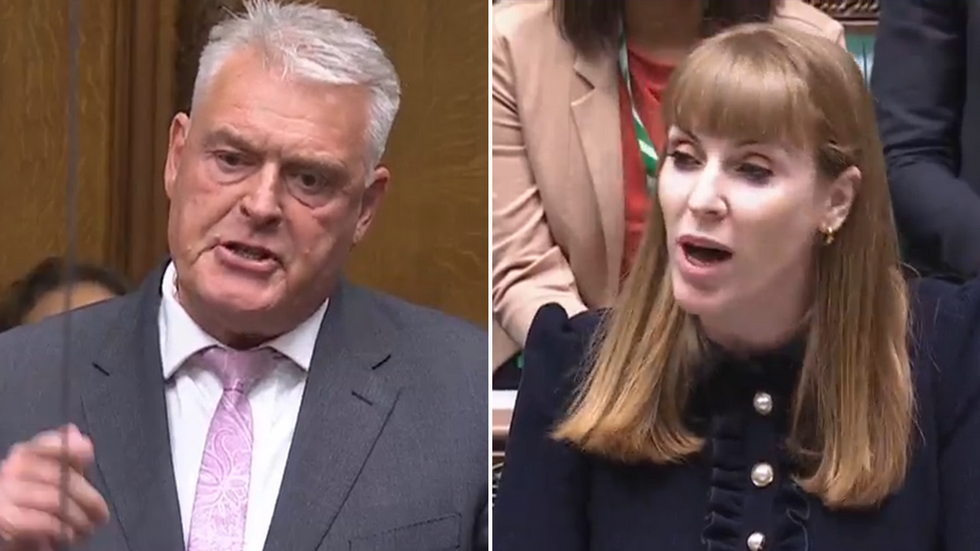 Lee Anderson and Angela Rayner