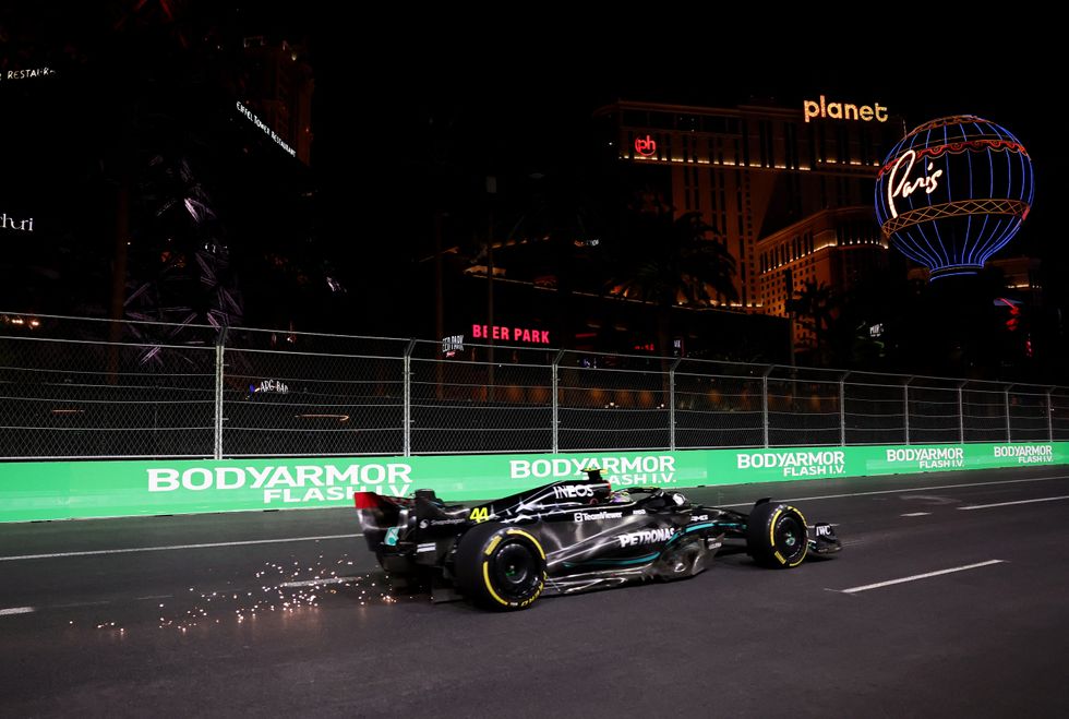 Lewis Hamilton F1 Las Vegas Grand Prix