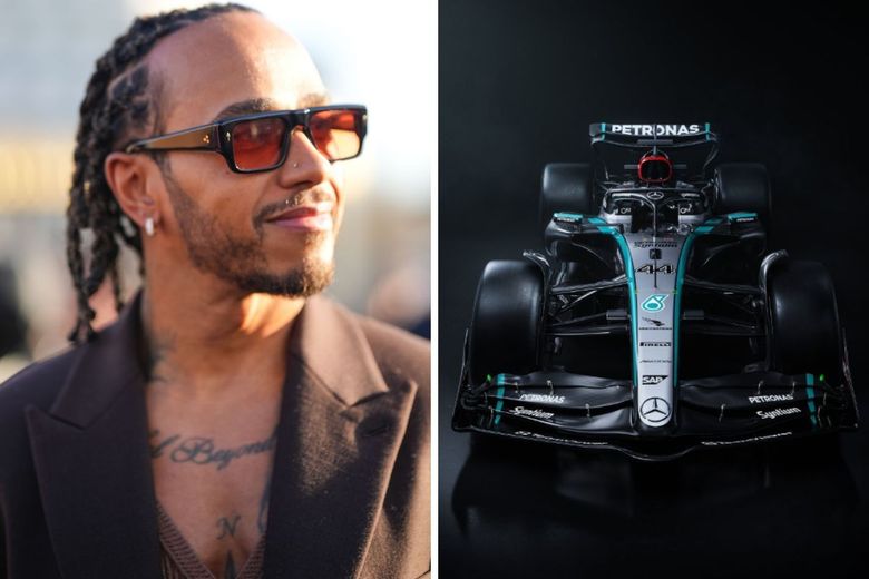 Mercedes F1 W09 a first look and interview with Lewis Hamilton, British GQ