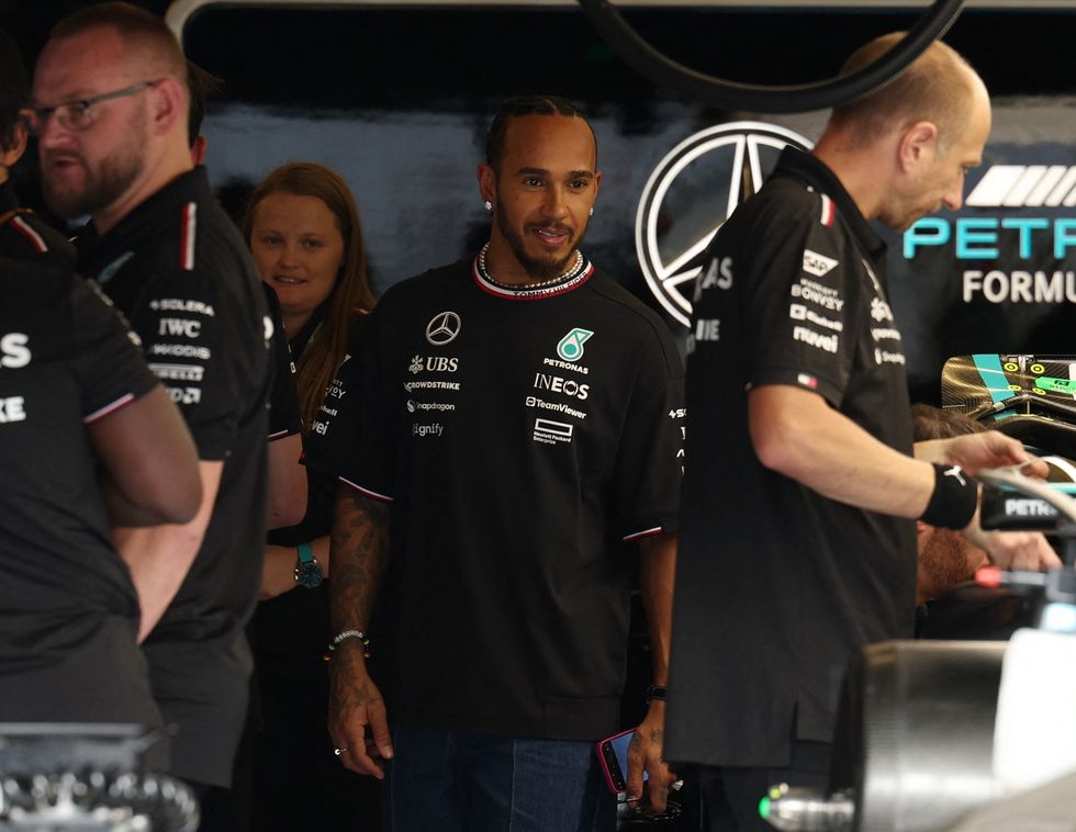 Lewis Hamilton has just three races left with Mercedes