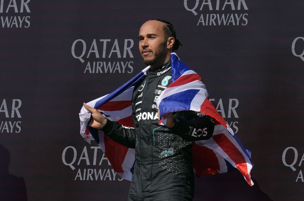 Lewis Hamilton is hoping to win one more race with Mercedes