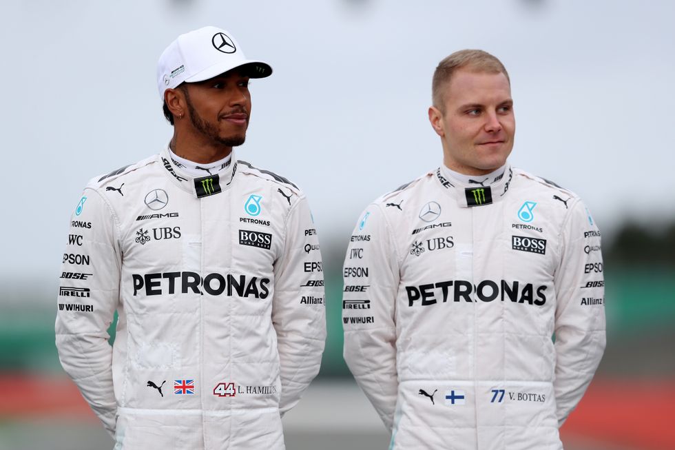 Lewis Hamilton Valtteri Bottas