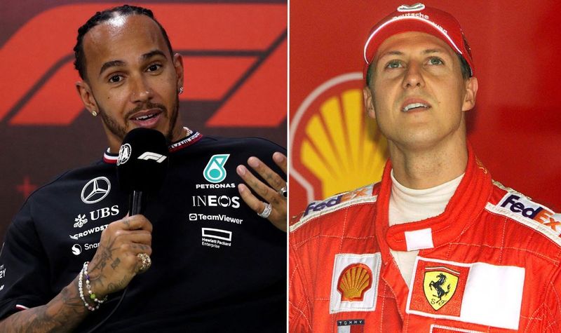 Lewis Hamilton, Michael Schumacher