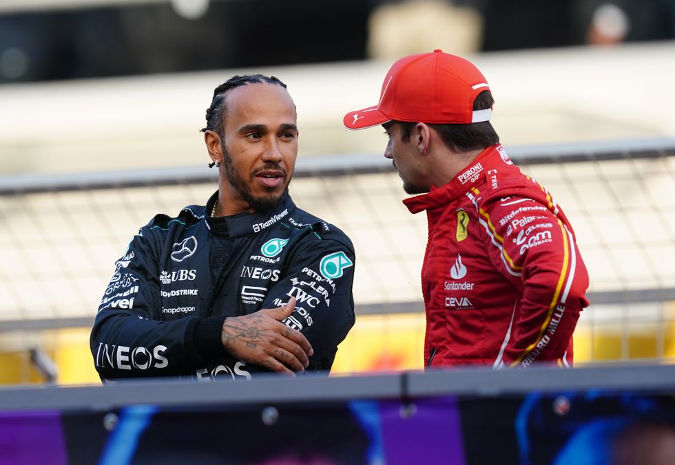 Lewis Hamilton will team up with Charles Leclerc