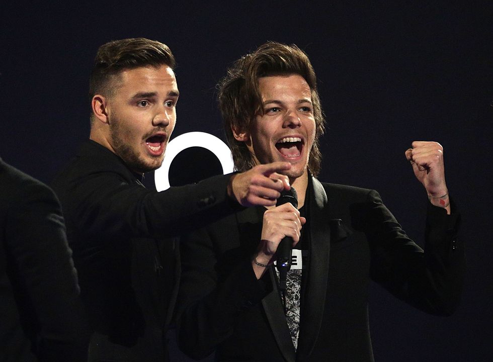 Liam Payne and Louis Tomlinson