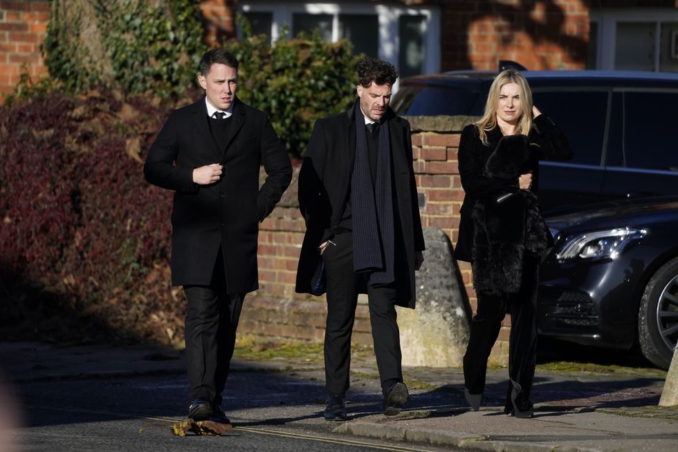 Liam Payne funeral: Chris Stark, Jordan North and Sian Welby