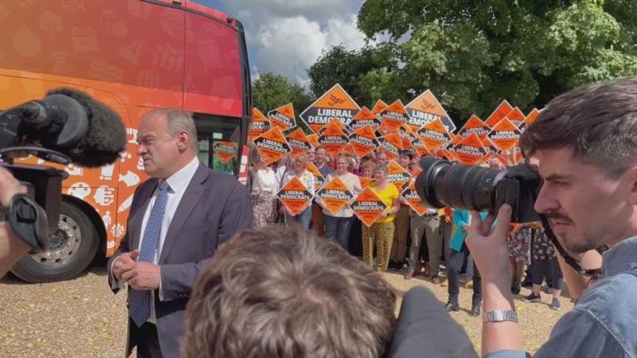 Sir Ed Davey blasts 'out of touch' Tory Government as he launches campaign
