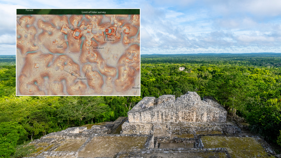 Lidar map/Calakmul