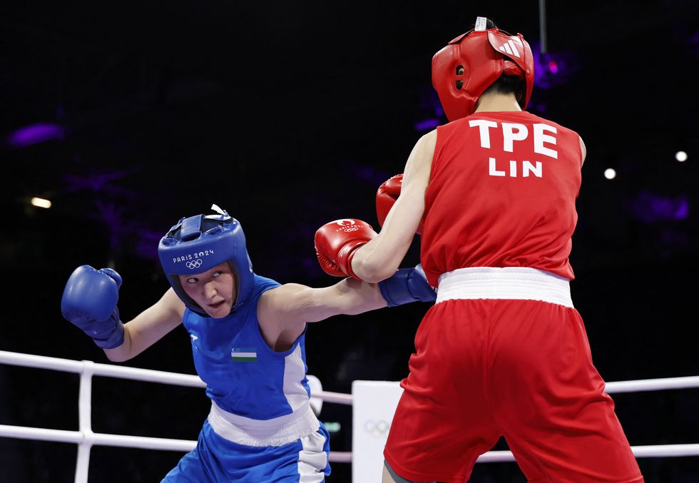 Lin Yu-ting won her opening bout of the competition