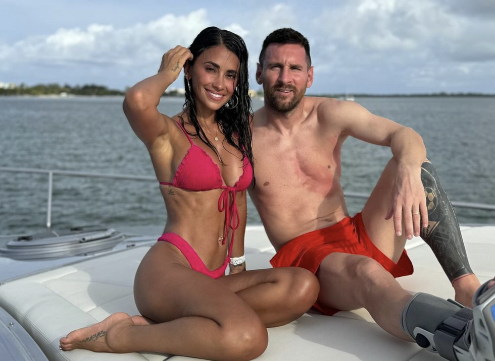 Lionel Messi Antonela Roccuzzo