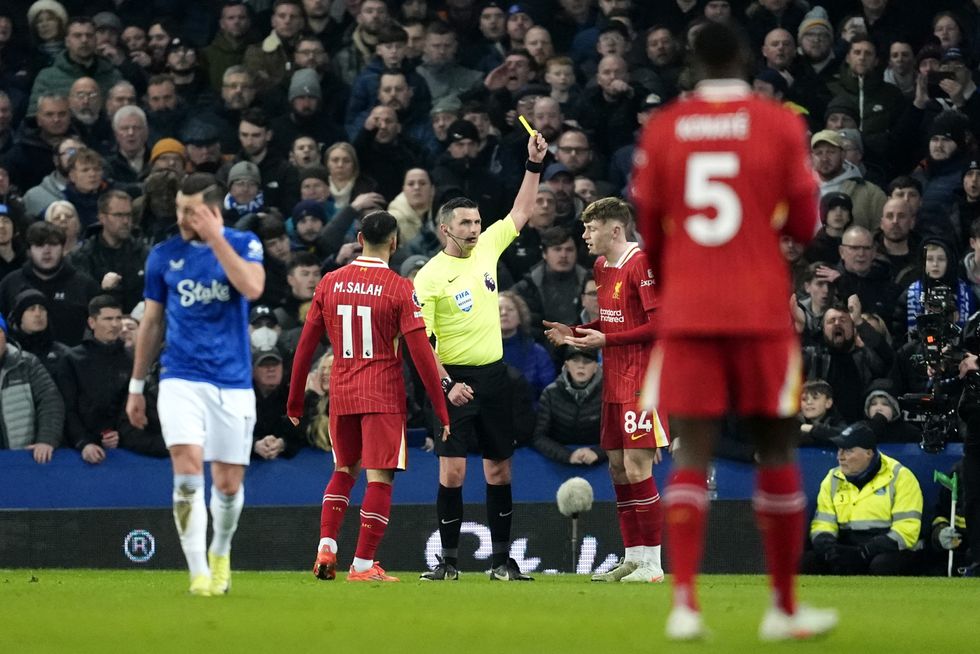 Liverpool Everton Michael Oliver