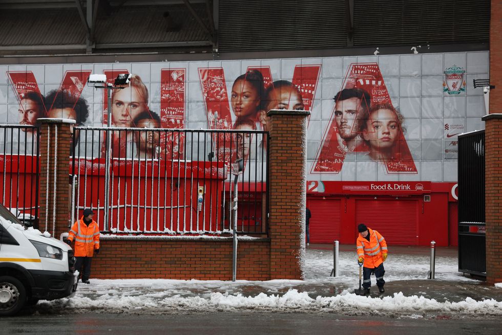 Liverpool's match against Manchester United is currently set to go ahead