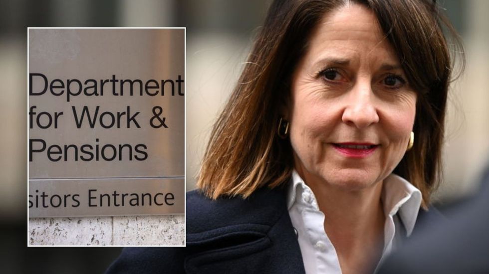 Liz Kendall and DWP sign