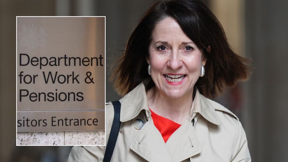 Liz Kendall and DWP sign