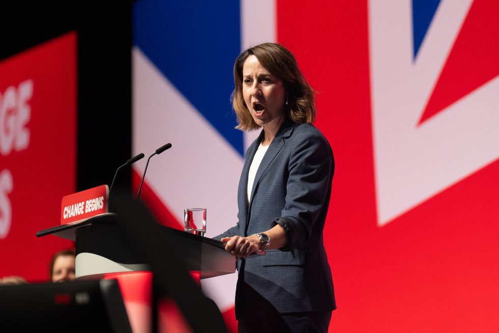 Liz Kendall at Labour conference