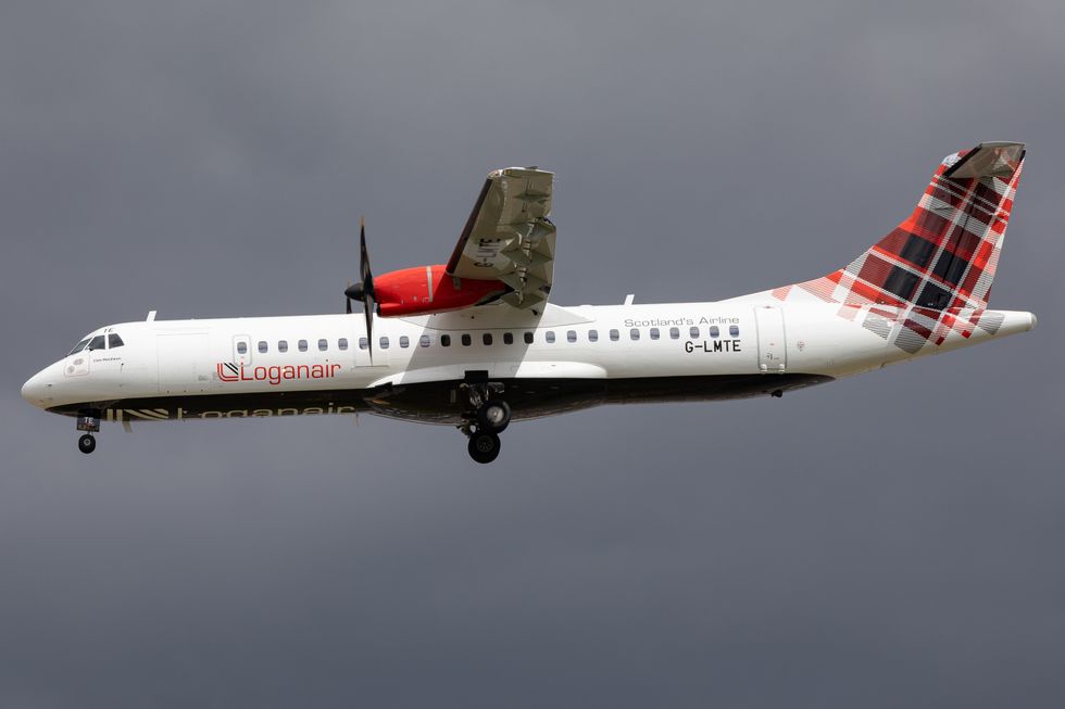 Loganair plane