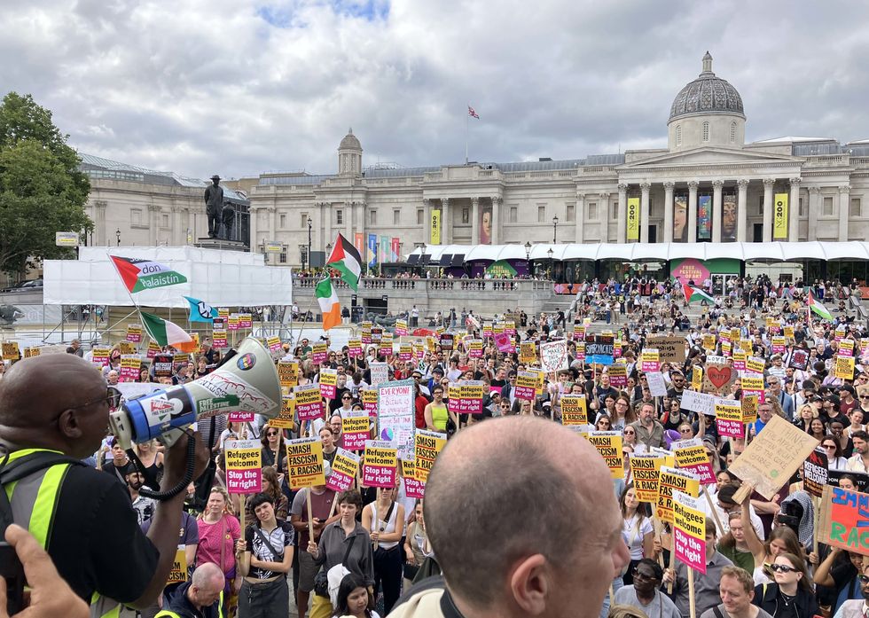 London protest