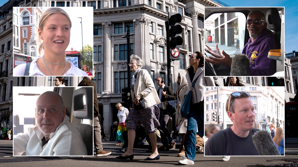 Londoners and Oxford Circus