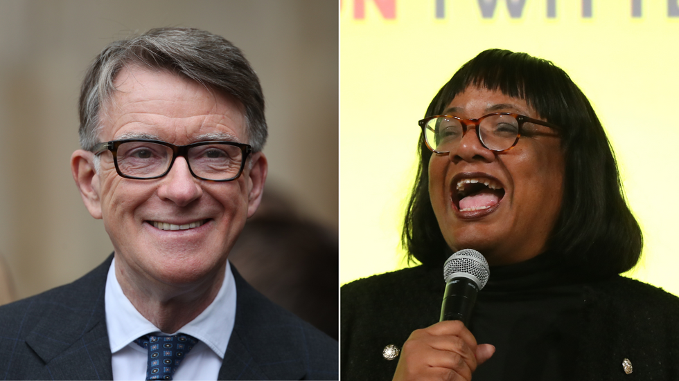 Lord Mandelson/Diane Abbott