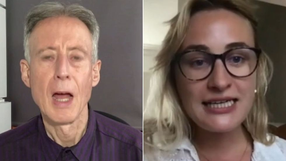 Lottie Moore, Peter Tatchell