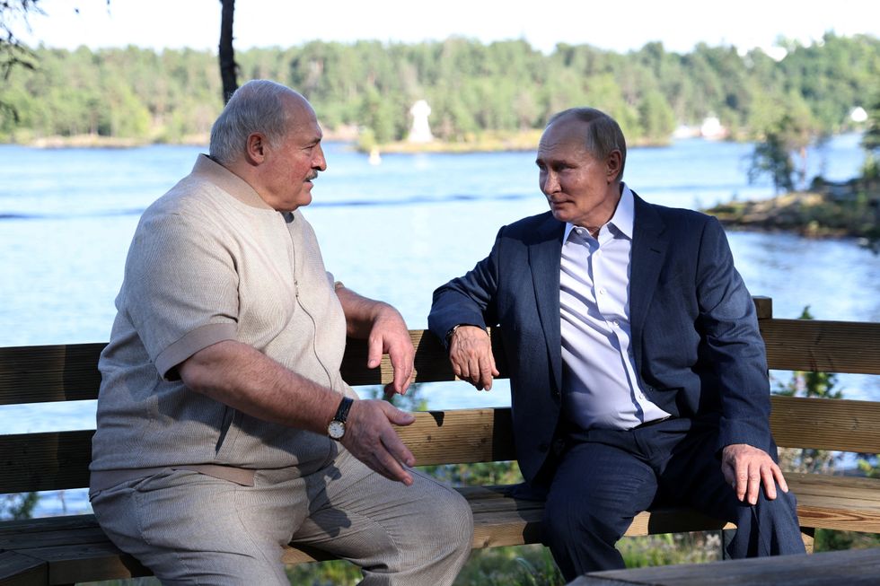 Lukashenko and Putin