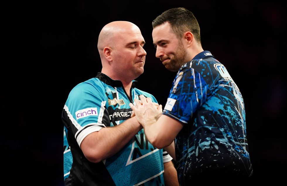 Luke Humphries and Rob Cross