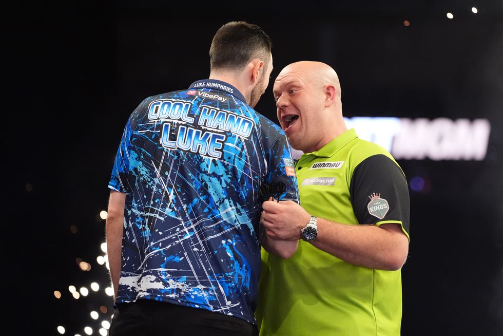 Luke Humphries Michael van Gerwen