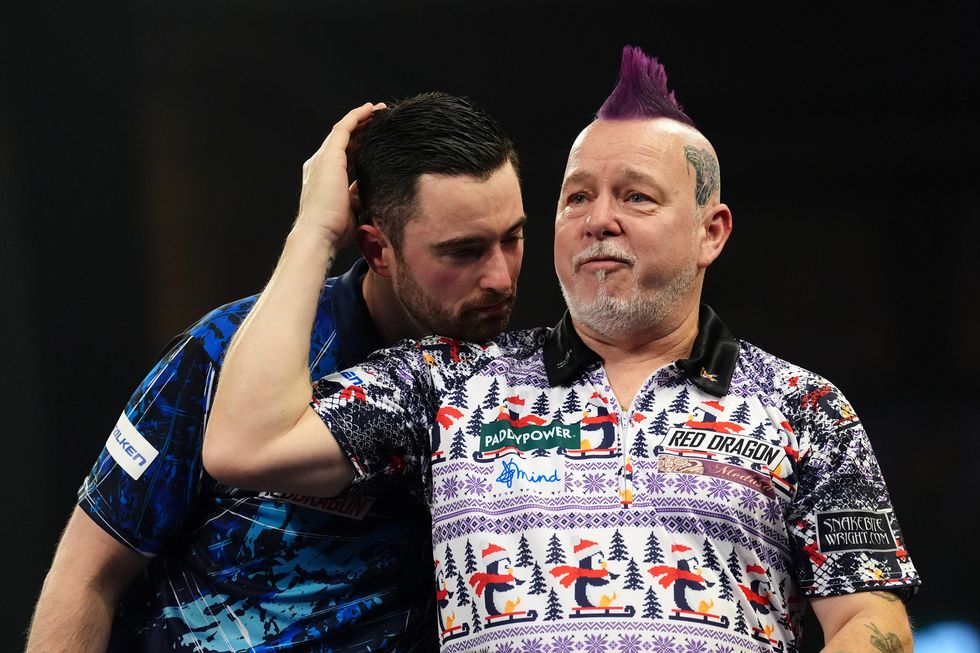 Luke Humphries Peter Wright