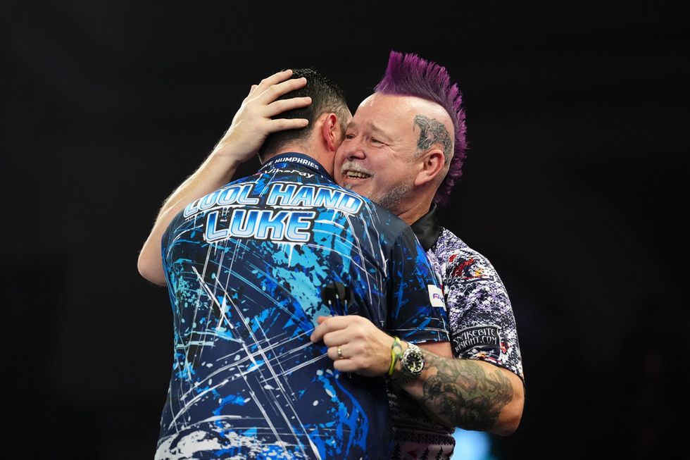 Luke Humphries Peter Wright