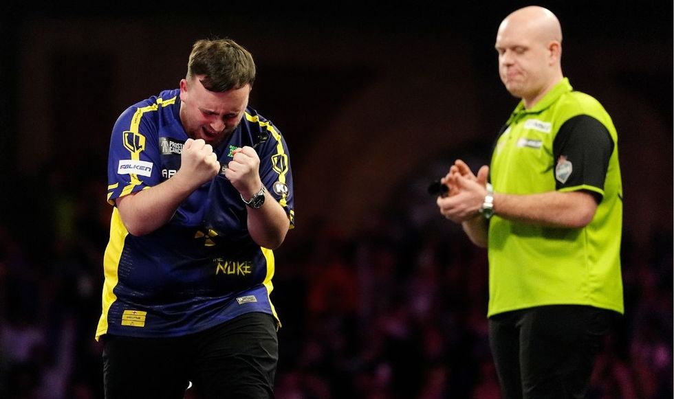 Luke Littler defeated Michael van Gerwen in the World Championship final