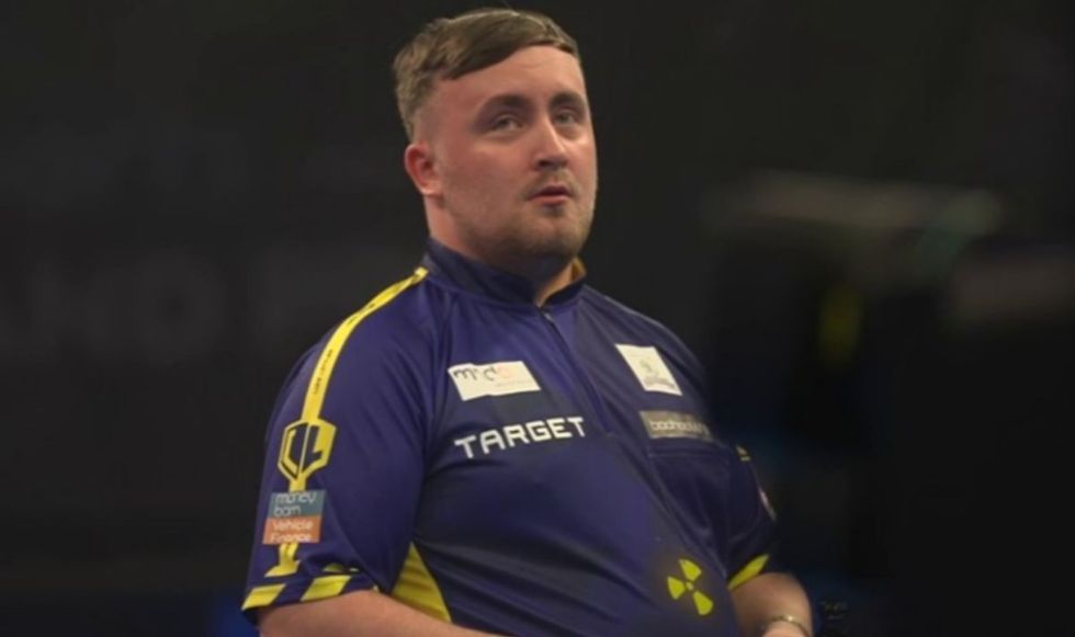 Luke Littler lost 2-1 to Rob Cross