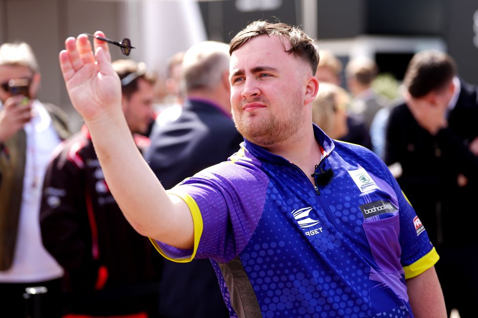 Luke Littler lost to Luke Humphries at the Swiss Darts Trophy