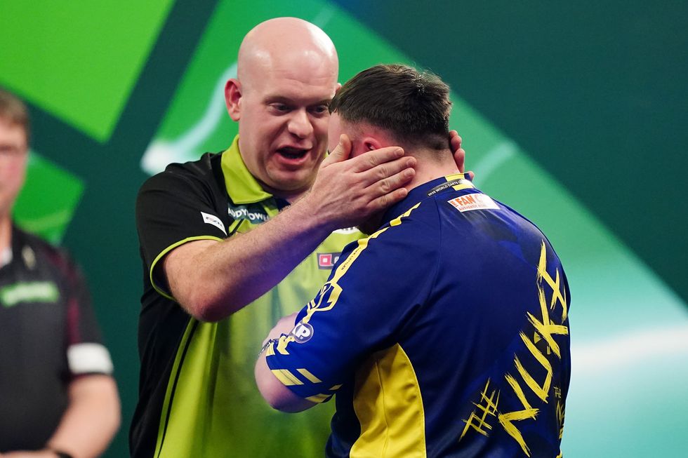 Luke Littler Michael van Gerwen