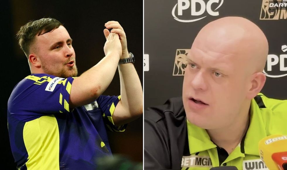 Luke Littler Michael van Gerwen