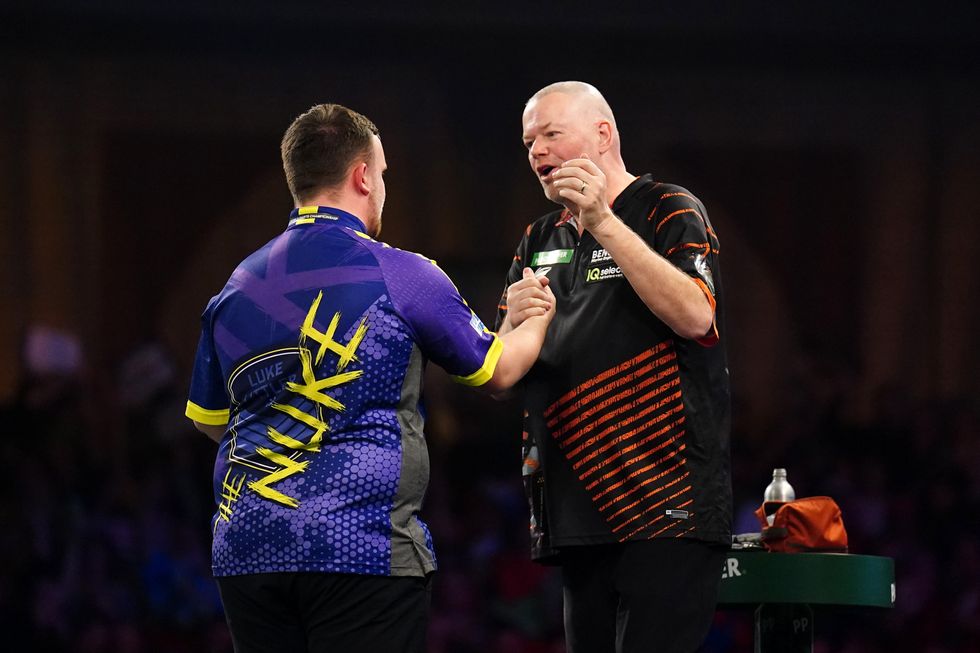 Luke Littler Raymond van Barneveld