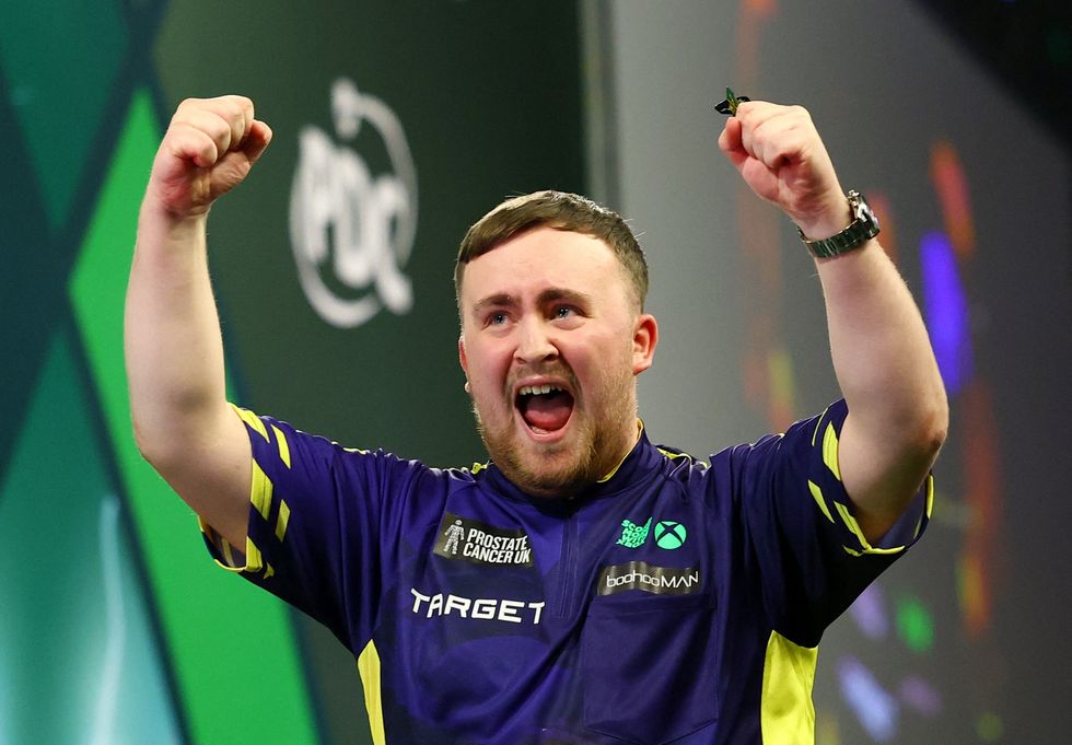 Luke Littler won the World Darts Championship final on Friday